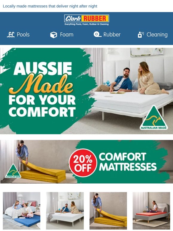Choose Australian Made Comfort