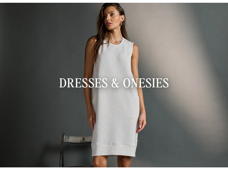 SHOP DRESSES & ONESIES