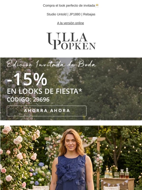 Estás invitada: -15% en colección de fiesta 💌