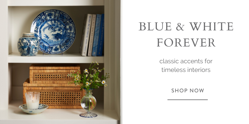 Blue and White Chinoiserie Decor