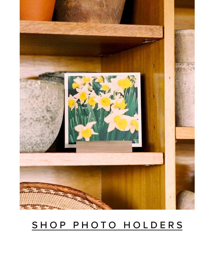 Shop photo holders