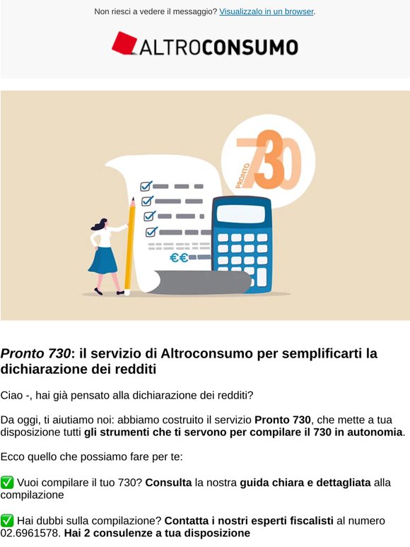 Pronto 730: guida, strumenti e supporto passo passo