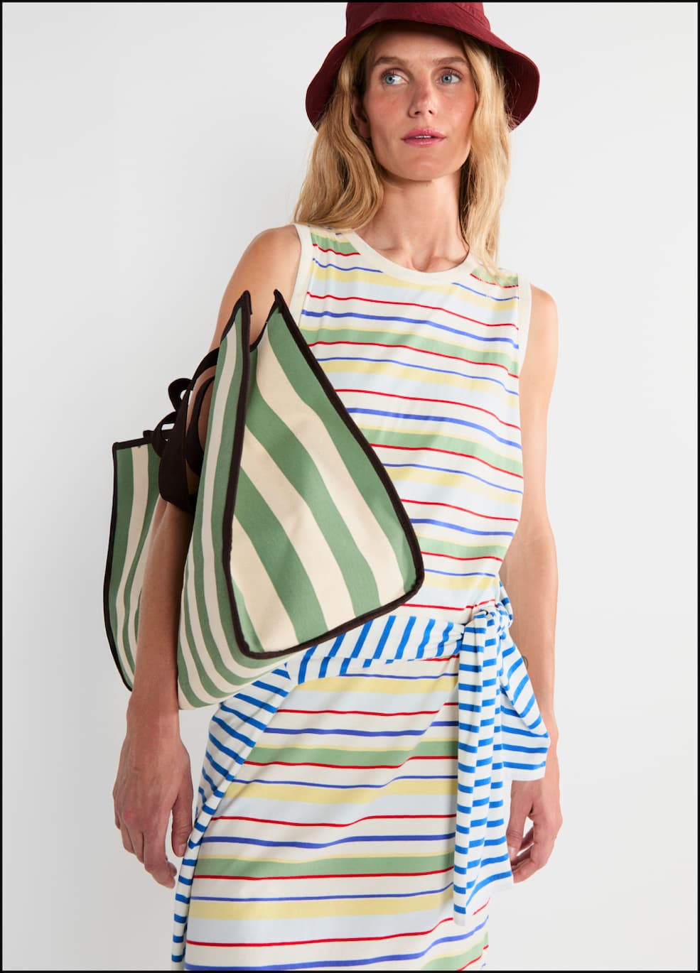 Model wearing the Tank Dress