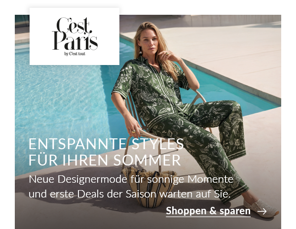 Fashion Deals: Cest Paris