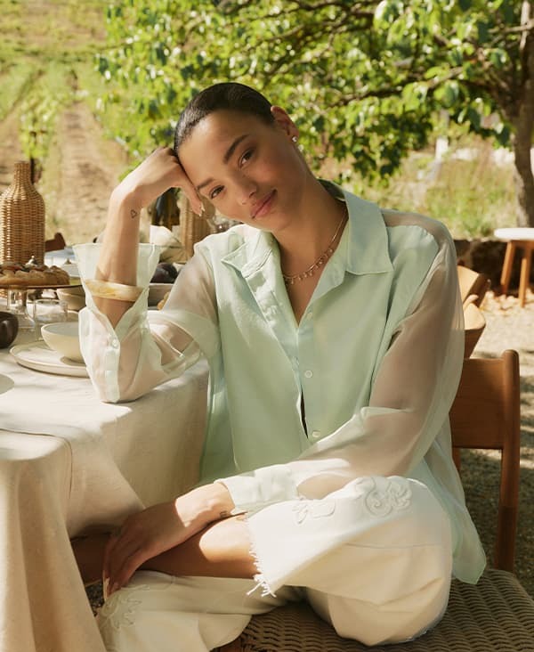 Sawtelle Shirt in Summer Vine
