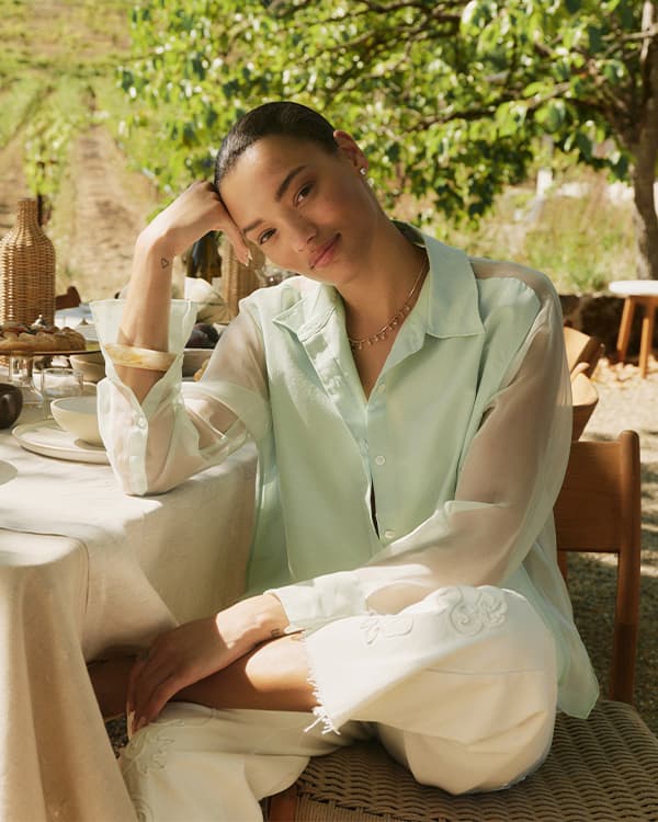 Sawtelle Shirt in Summer Vine