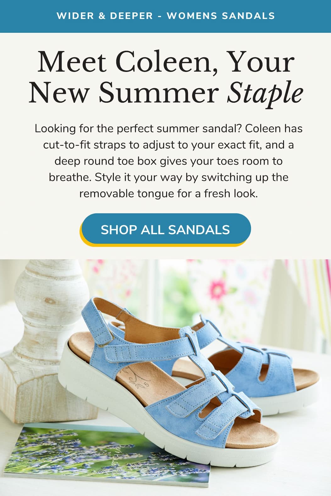 Introducing Coleen, a spring essential!