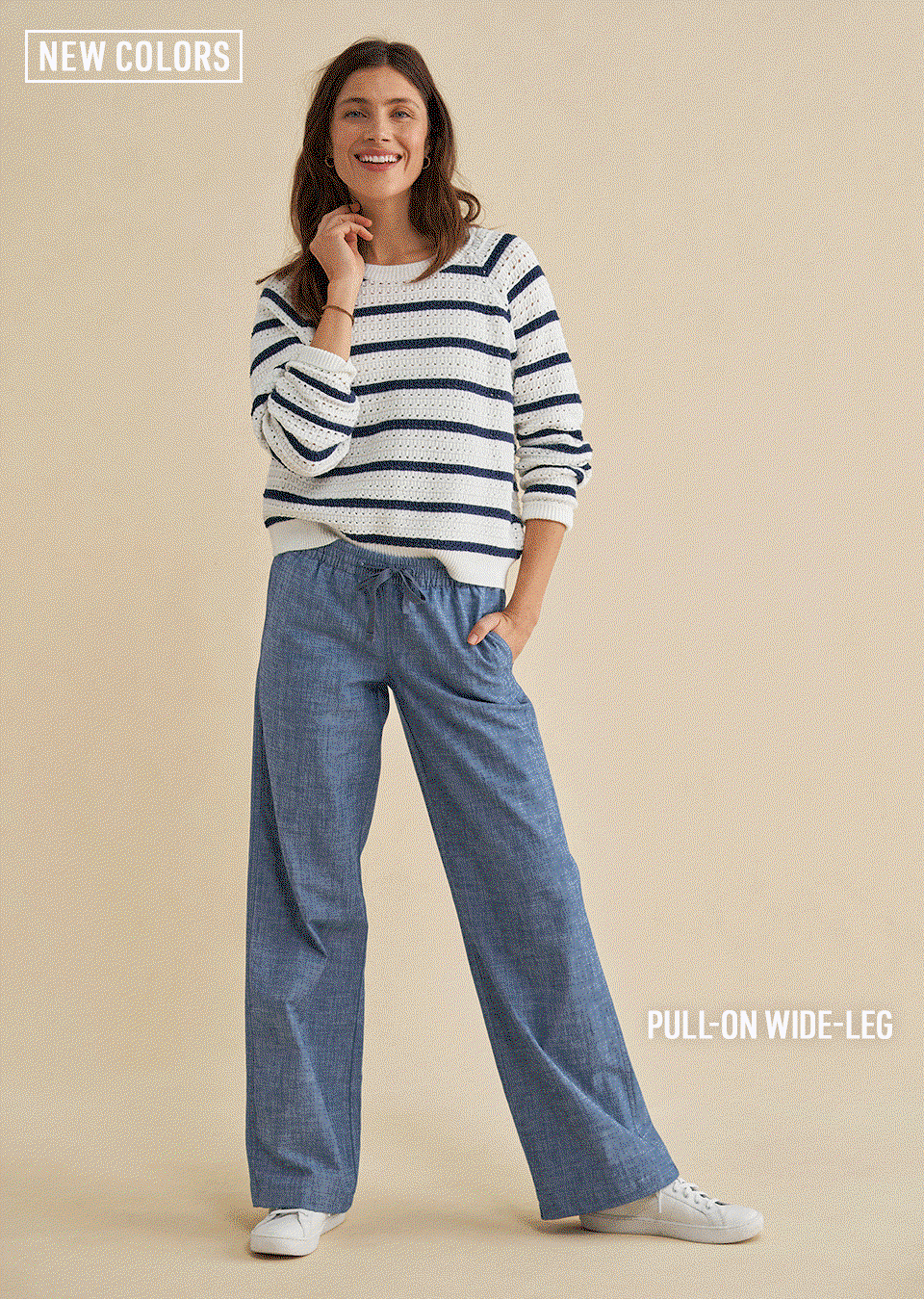 Lakewashed Pull-on Chinos
