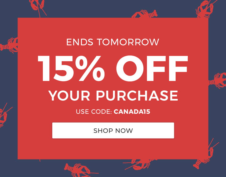 15% OFF Your Purchase