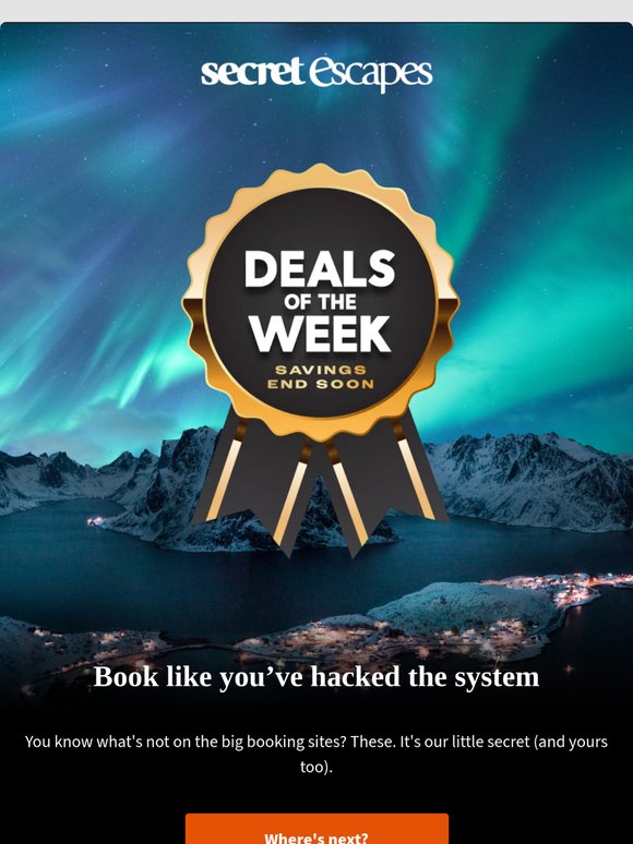 Jaw-dropping deals