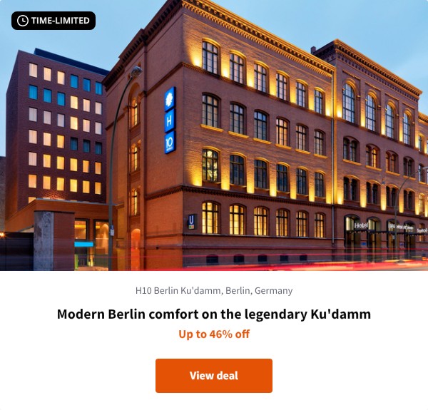 Modern Berlin comfort on the legendary Ku'damm