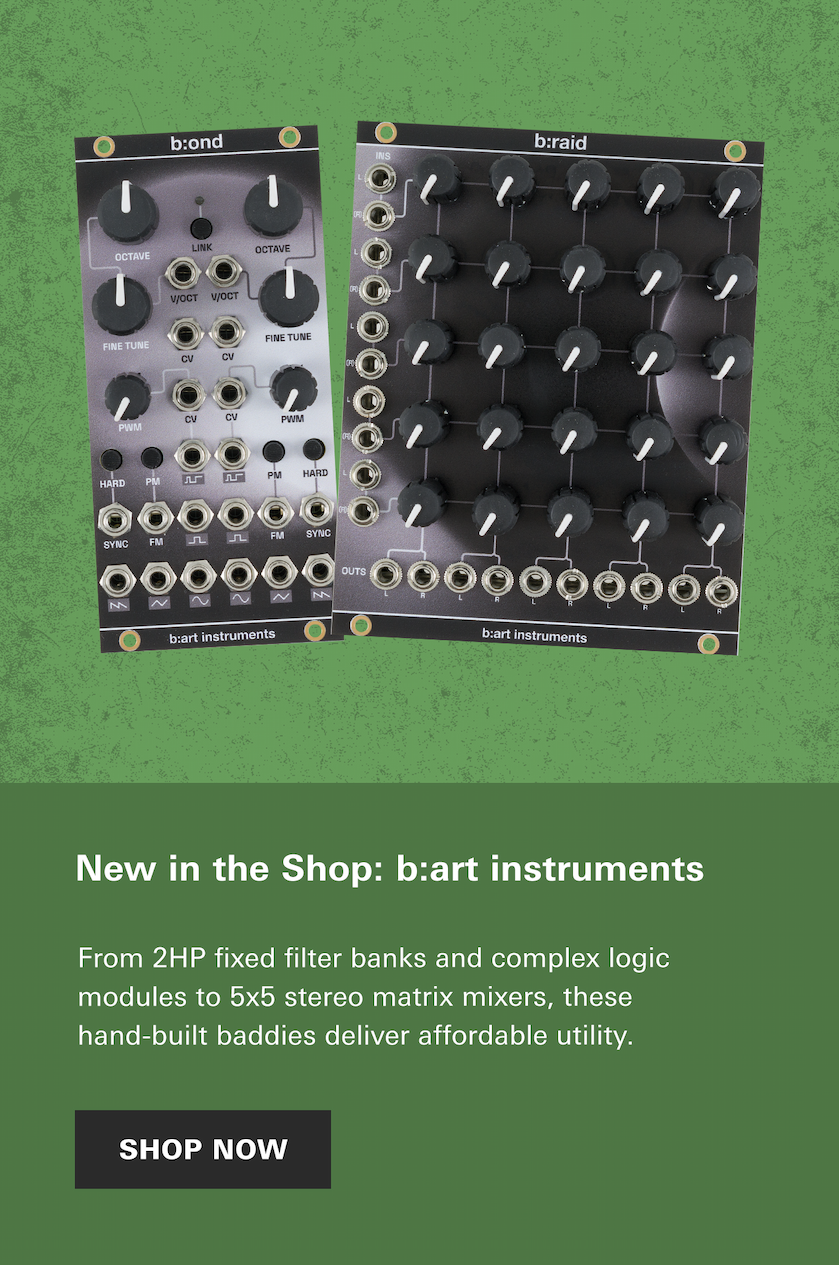 New in the Shop: b:art instruments