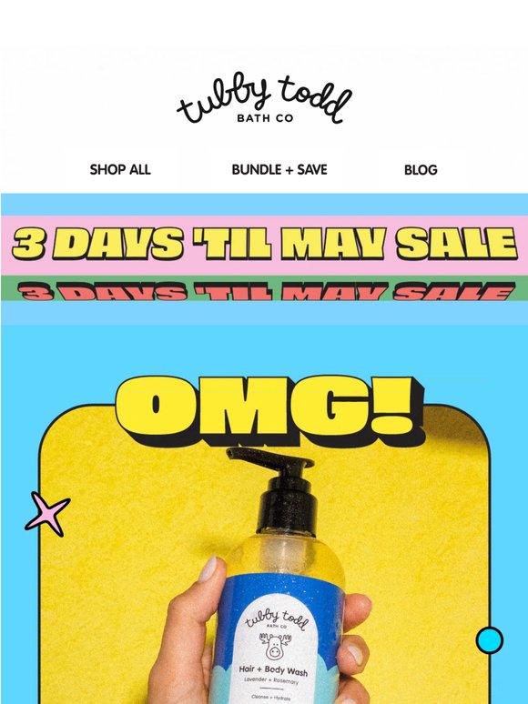 Get ready: May Sale starts 5/21!