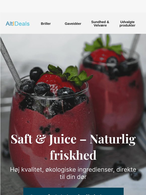 Saft og juice!
