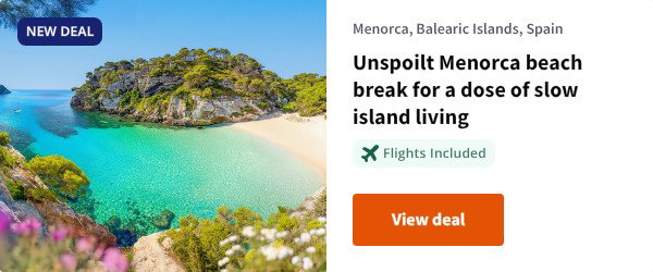 Unspoilt Menorca beach break for a dose of slow island living