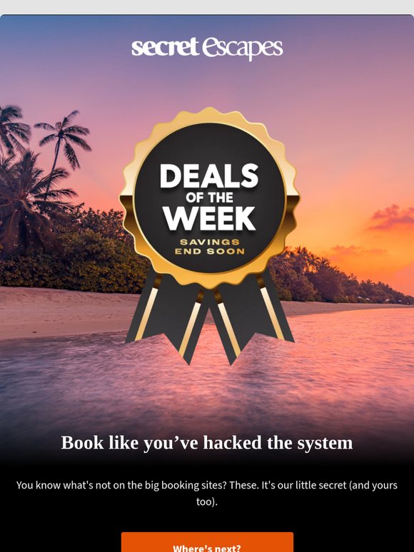 Jaw-dropping deals