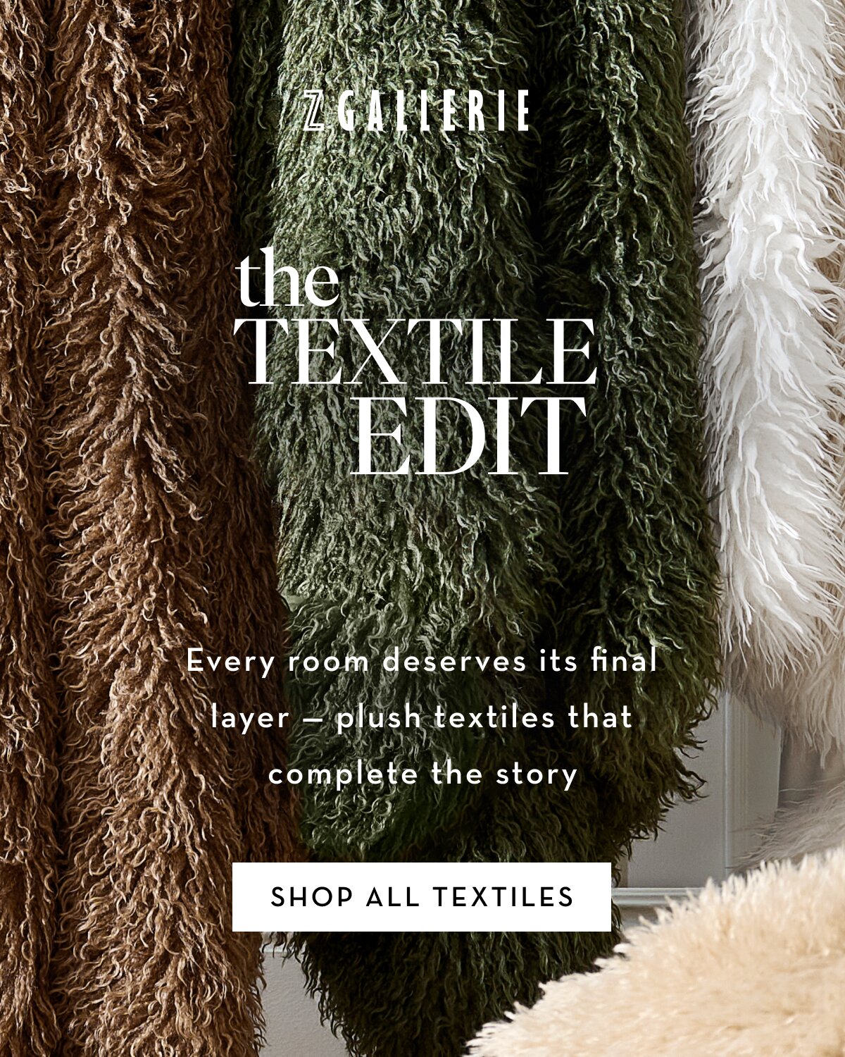 Shop all textiles, up to 50% off