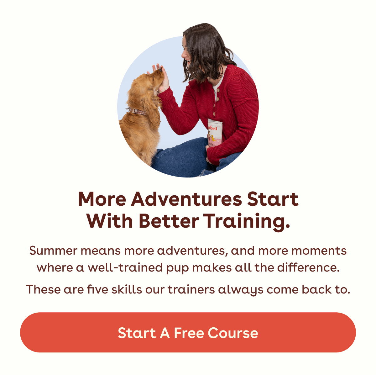 More adventures start with better training 