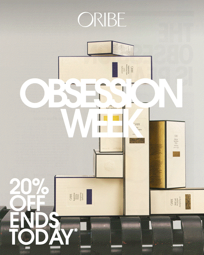 20% Off Ends Today | Stock Up on Your Oribe Essentials
