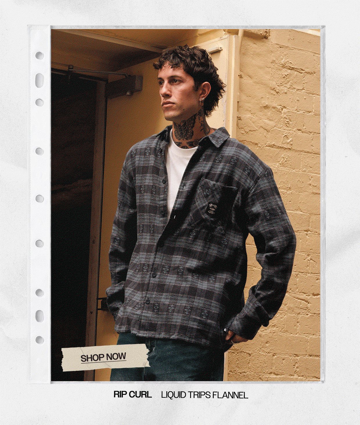 Rip Curl Liquid Trips Flannel