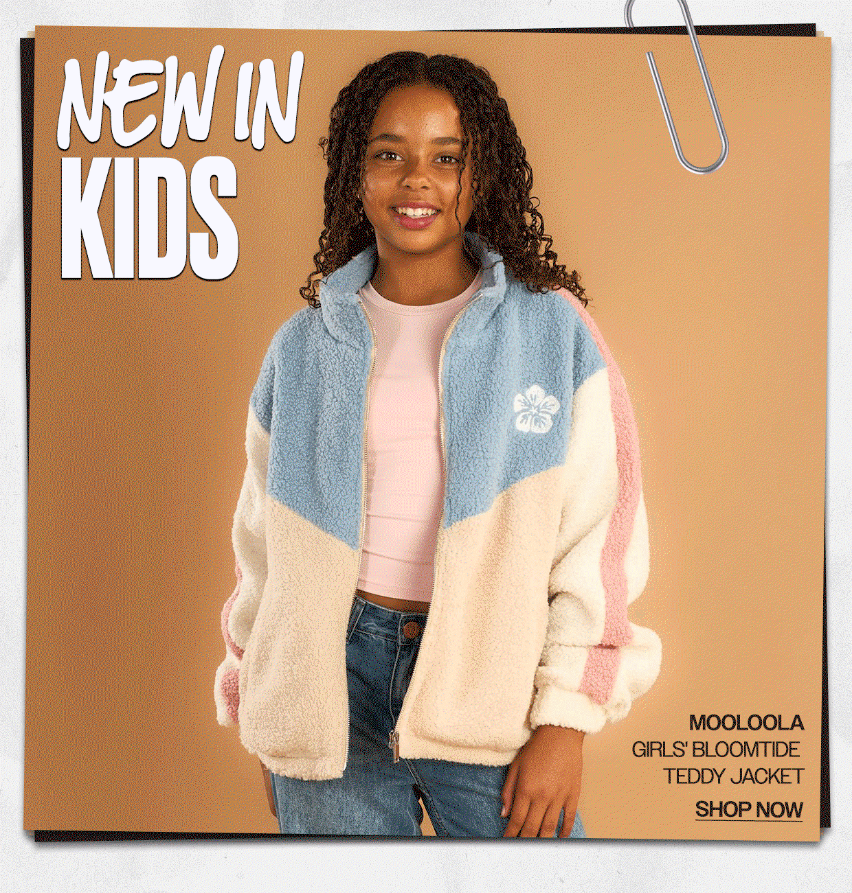 Mooloola Girls' Bloomtide Teddy Jacket