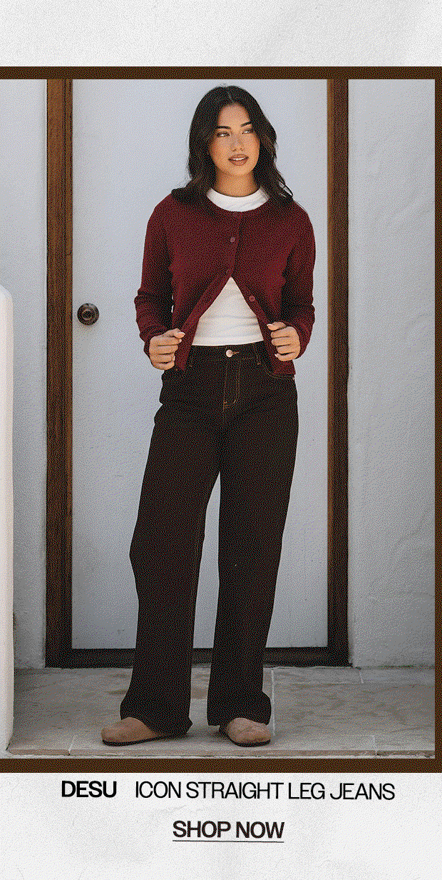 Desu Icon Straight Leg Jeans