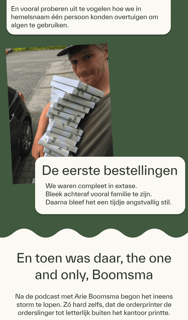en toen was daar the one and only boomsma