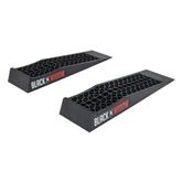 Image of Black Widow Plastic Low Profile Car Service Ramps - 2,200 lb. per Axle / 4,400 lb. GVW