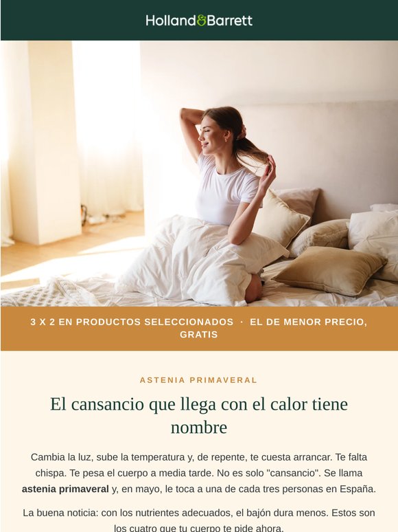 ¿Cansancio sin razón? Eso tiene nombre: astenia 😴