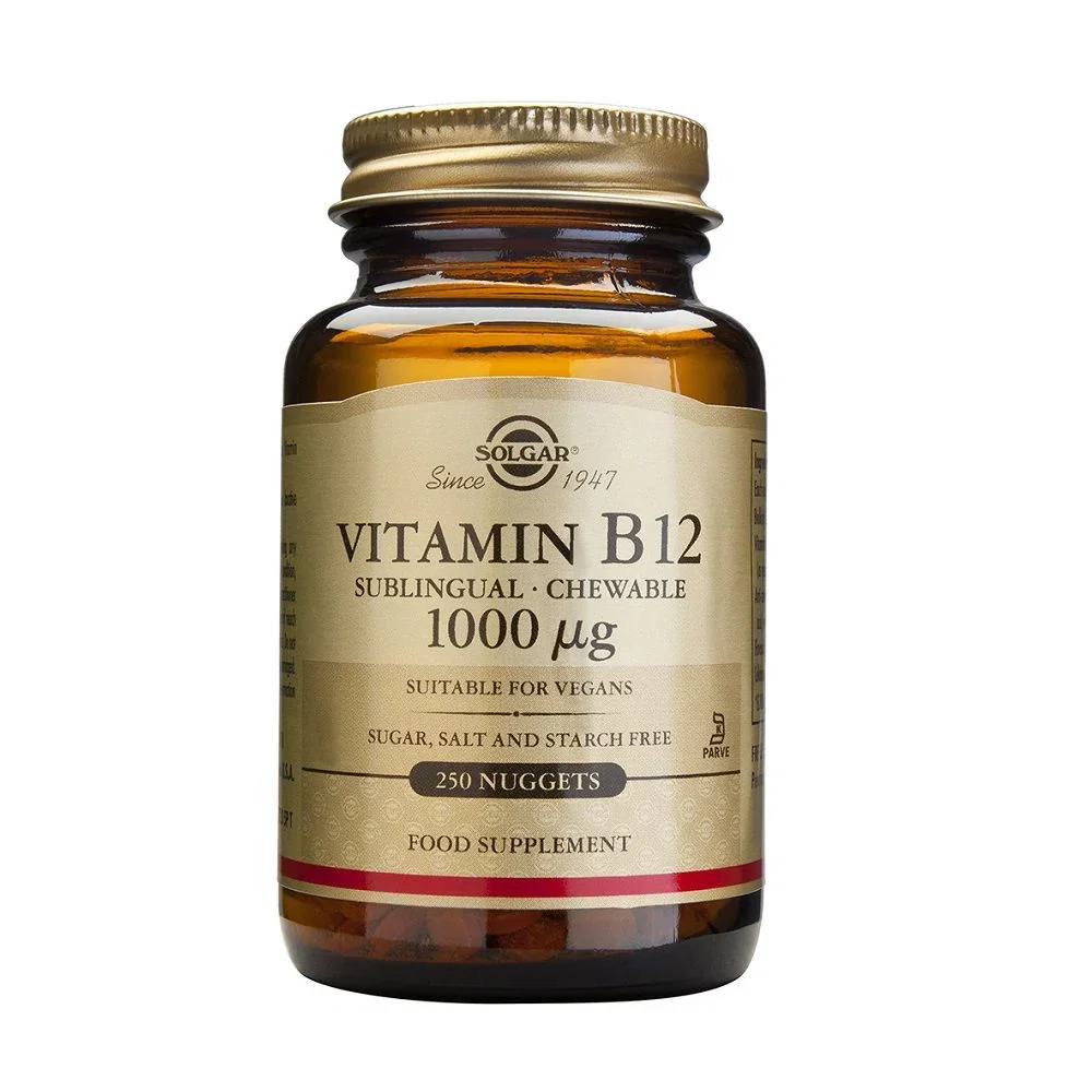 Solgar Vitamina B12 1000mcg 250 comprimidos masticables