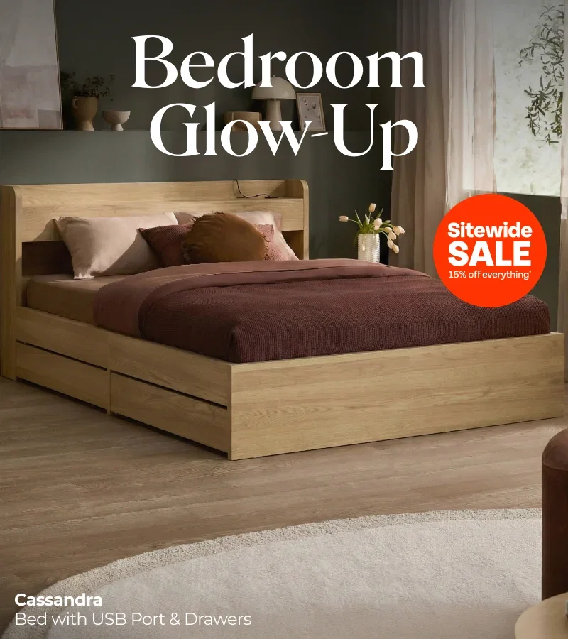 15% OFF Bedroom