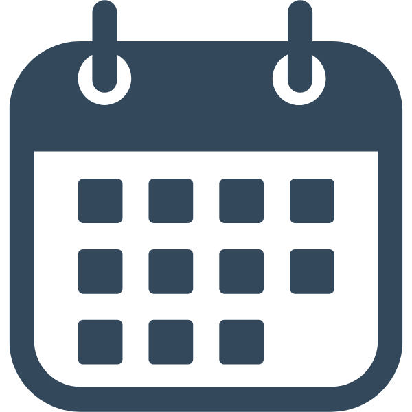 Calendar icon representing advance booking.