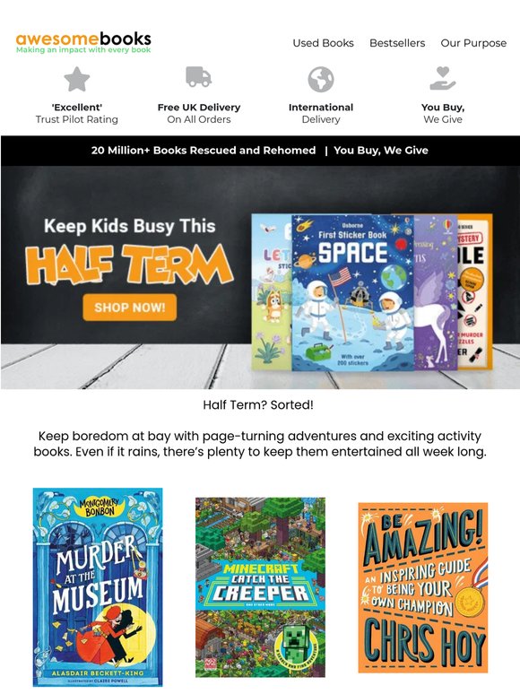 Discover Half Term Activities Together!