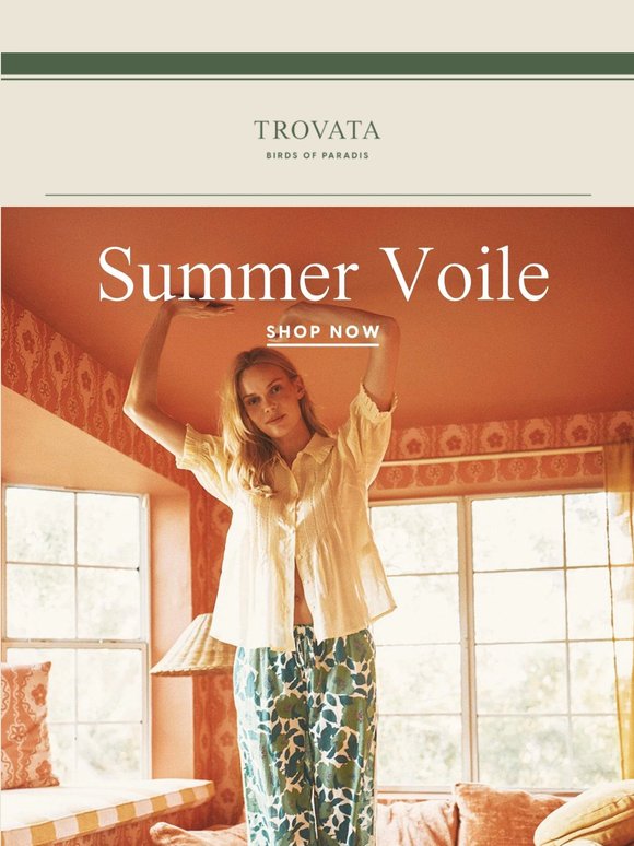 Our Softest Fabric. All Summer Long.