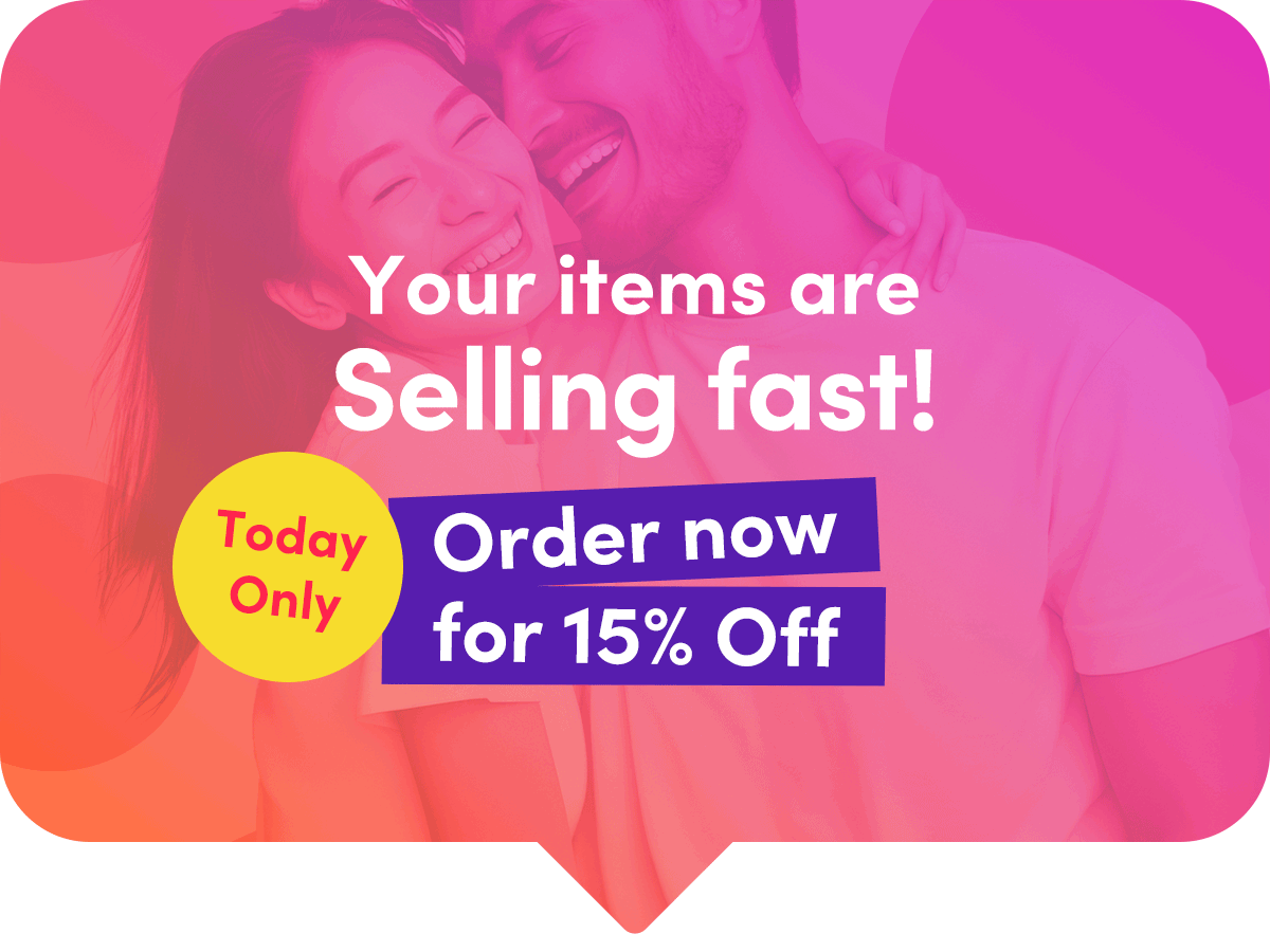 Check out today with 15% off! 