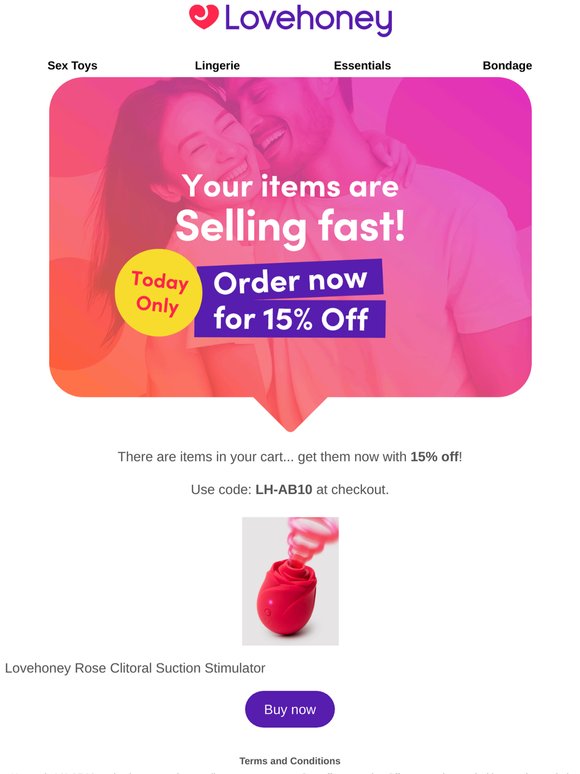 Don't miss 15% OFF your cart!