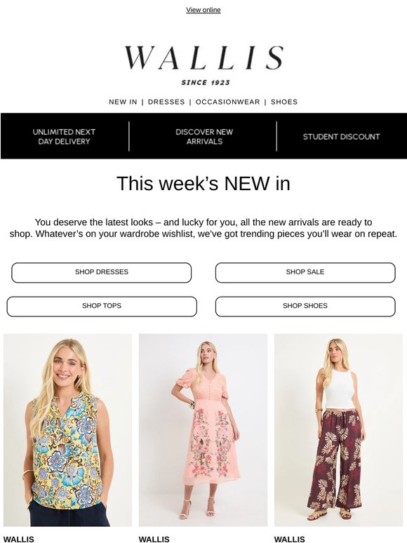 New Fashion Finds