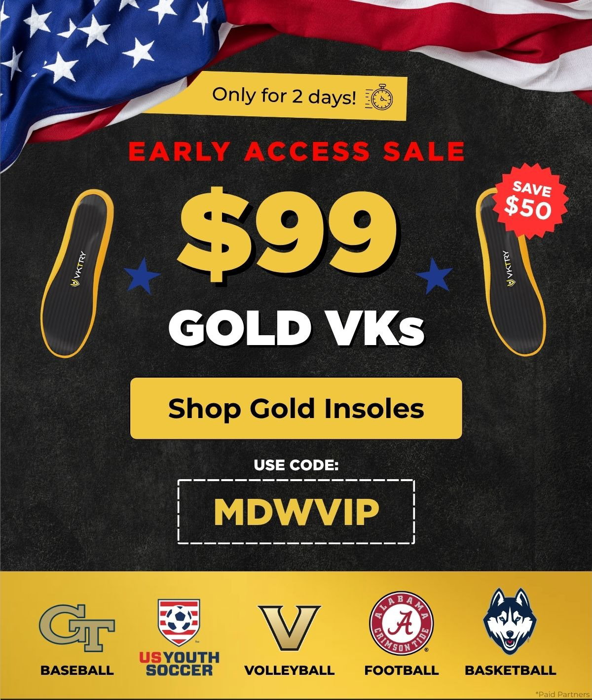 Early Access Sale - $99 Gold VKs 