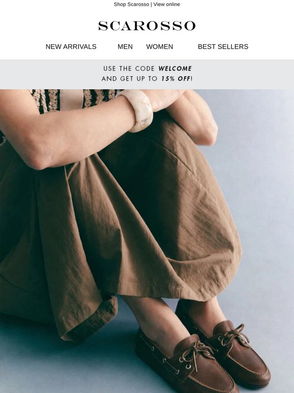 Boat shoes, a summer staple