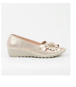 Shimmer Open-Toe Shoes