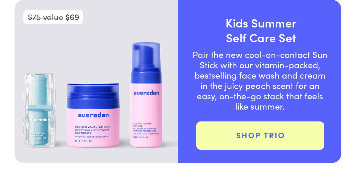 Kids Summer Self Care Set 