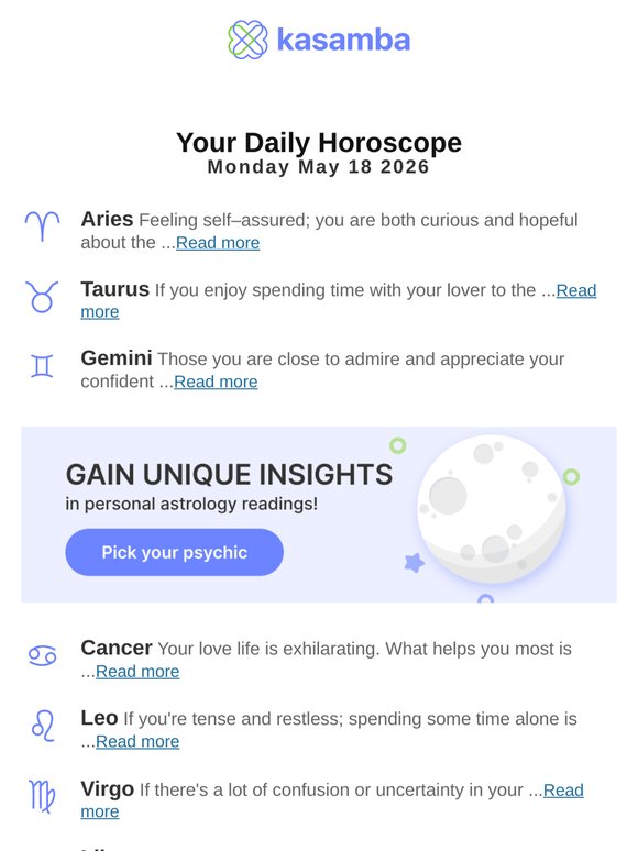 Your Zodiac Daily Forecast 🌟