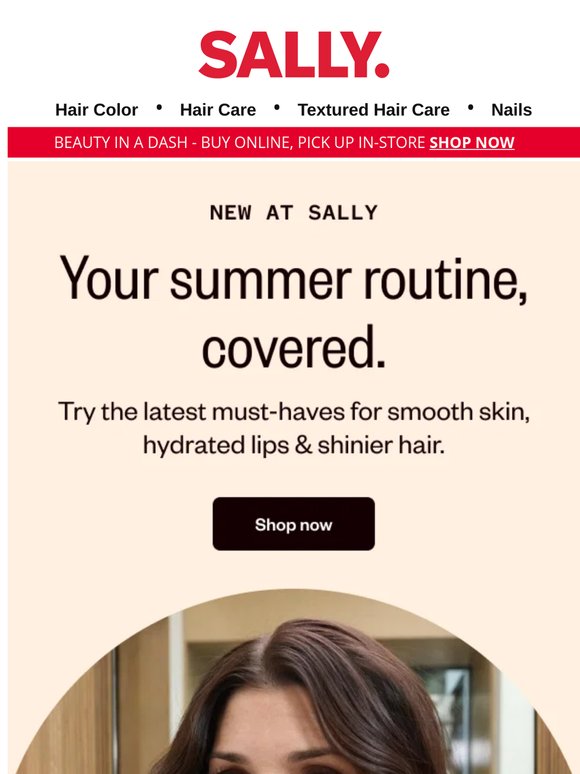 New at Sally: Summer Must-Haves ☀️