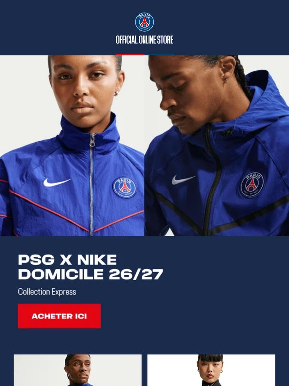 Nouveautés Lifestyle Nike x PSG Domicile 26/27