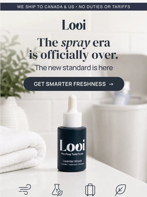 Bathroom sprays are outdated in 2026