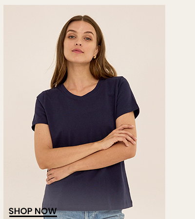 Emmy Organic Cotton Crew Tee