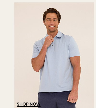 Phineas Luxe Jersey Short Sleeve Polo