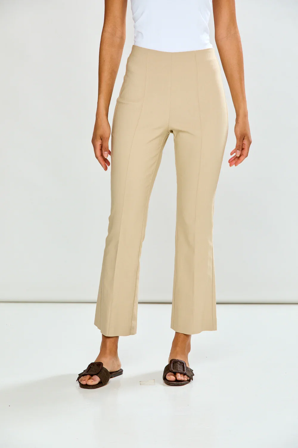 Image of The Mallory Pant in Sand