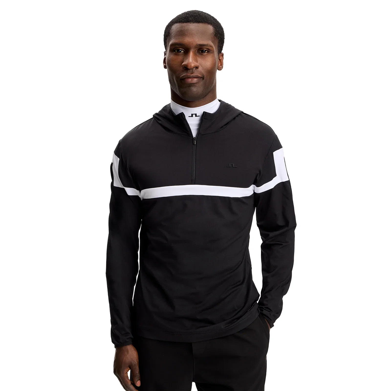 Image of J.Lindeberg Golf Sole Zip Hoodie