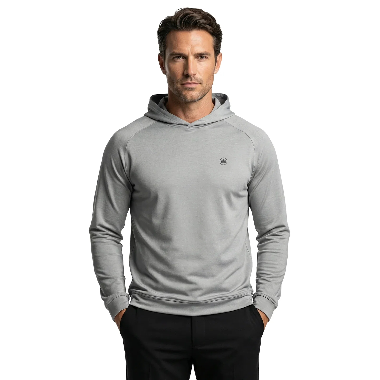 Image of Peter Millar Pine Performance Hoodie